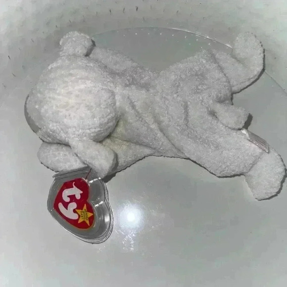 Ty Beanie Baby “Fleece” the Sheep / 5th gen / China / P.E. Pellets / 1996 - Picture 1 of 6
